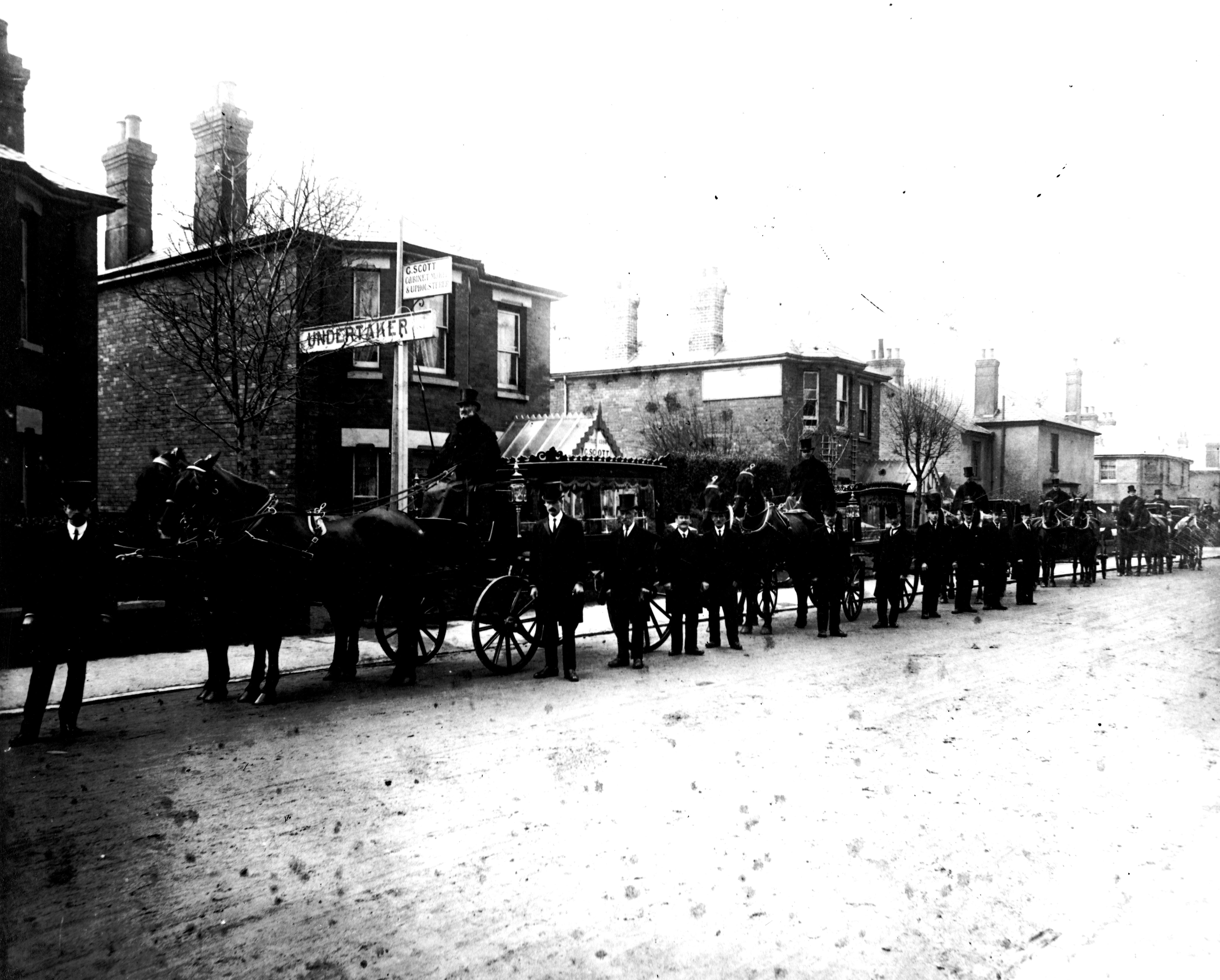 George Scott Funeral Directors — a historic image
