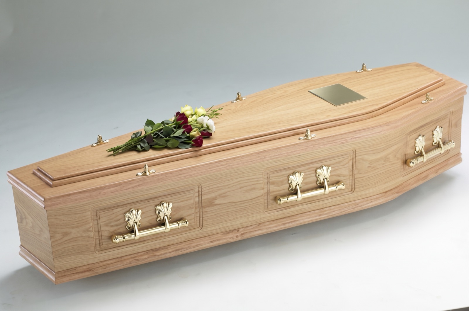 The Henley coffin in oak